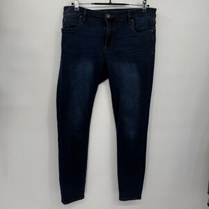 KUT from the Kloth Toothpick‎ Skinny Jeans Blue Denim Mid Rise Size 10S